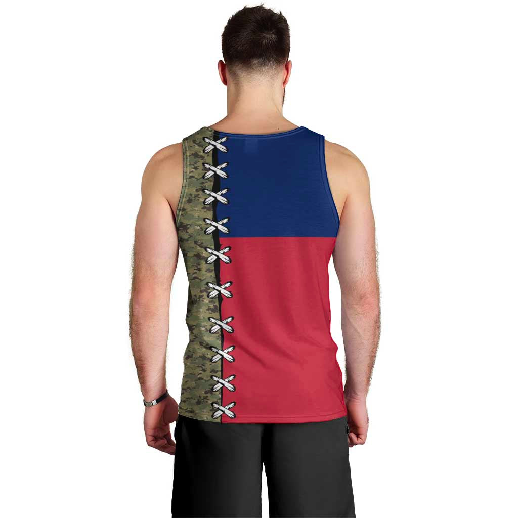 Christmas Texas Camo Men Tank Top Xmas Holiday Patterns - Wonder Print Shop