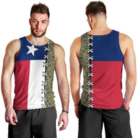 Christmas Texas Camo Men Tank Top Xmas Holiday Patterns - Wonder Print Shop
