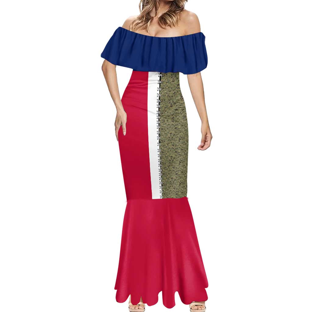 Christmas Texas Camo Mermaid Dress Xmas Holiday Patterns - Wonder Print Shop