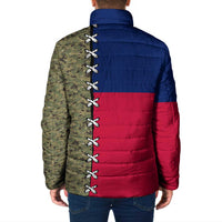 Christmas Texas Camo Padded Jacket Xmas Holiday Patterns - Wonder Print Shop