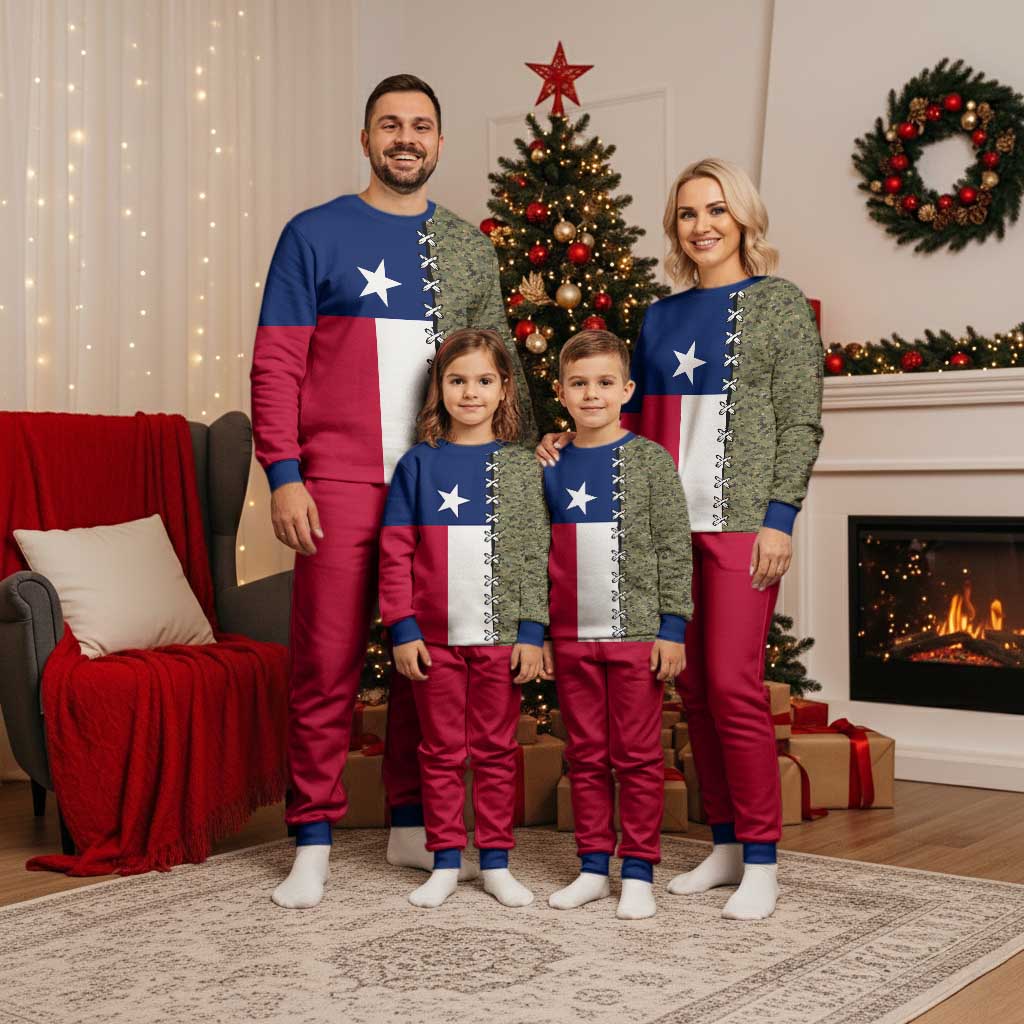 Christmas Texas Camo Christmas Pajama Set Xmas Holiday Patterns - Wonder Print Shop