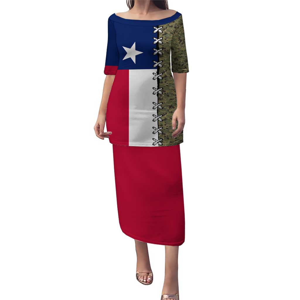 Christmas Texas Camo Puletasi Xmas Holiday Patterns - Wonder Print Shop