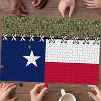 Christmas Texas Camo Puzzle Xmas Holiday Patterns - Wonder Print Shop