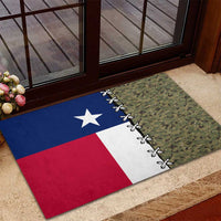 Christmas Texas Camo Rubber Doormat Xmas Holiday Patterns - Wonder Print Shop