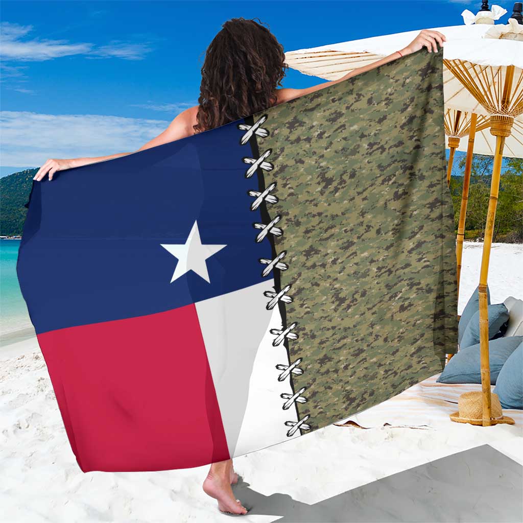 Christmas Texas Camo Sarong Xmas Holiday Patterns - Wonder Print Shop