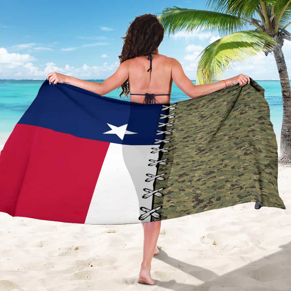 Christmas Texas Camo Sarong Xmas Holiday Patterns - Wonder Print Shop
