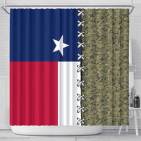 Christmas Texas Camo Shower Curtain Xmas Holiday Patterns - Wonder Print Shop