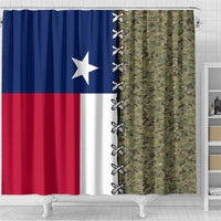 Christmas Texas Camo Shower Curtain Xmas Holiday Patterns - Wonder Print Shop