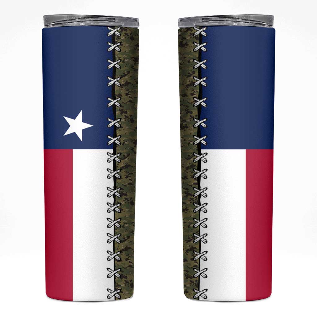 Christmas Texas Camo Skinny Tumbler Xmas Holiday Patterns - Wonder Print Shop