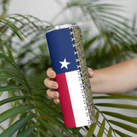 Christmas Texas Camo Skinny Tumbler Xmas Holiday Patterns - Wonder Print Shop