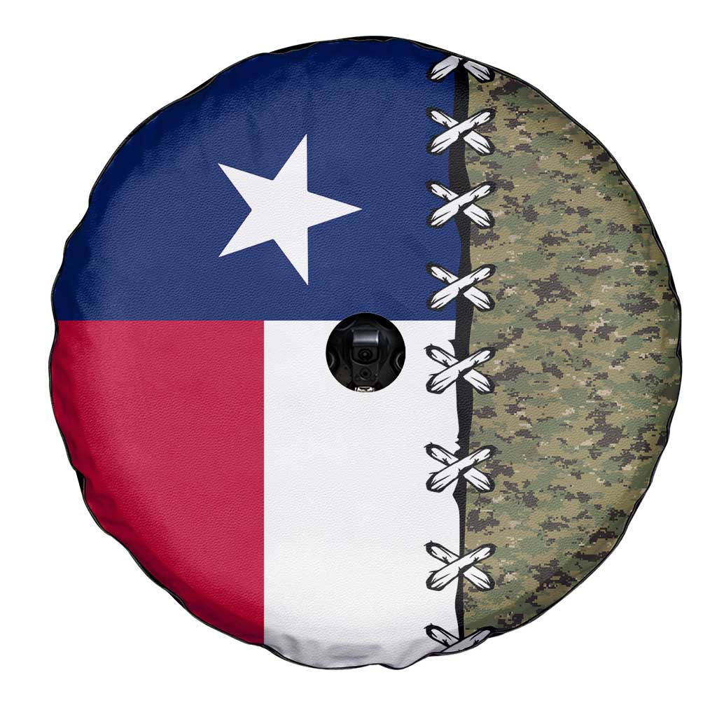 Christmas Texas Camo Spare Tire Cover Xmas Holiday Patterns - Wonder Print Shop