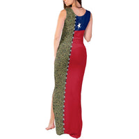 Christmas Texas Camo Tank Maxi Dress Xmas Holiday Patterns - Wonder Print Shop