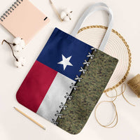 Christmas Texas Camo Tote Bag Xmas Holiday Patterns - Wonder Print Shop