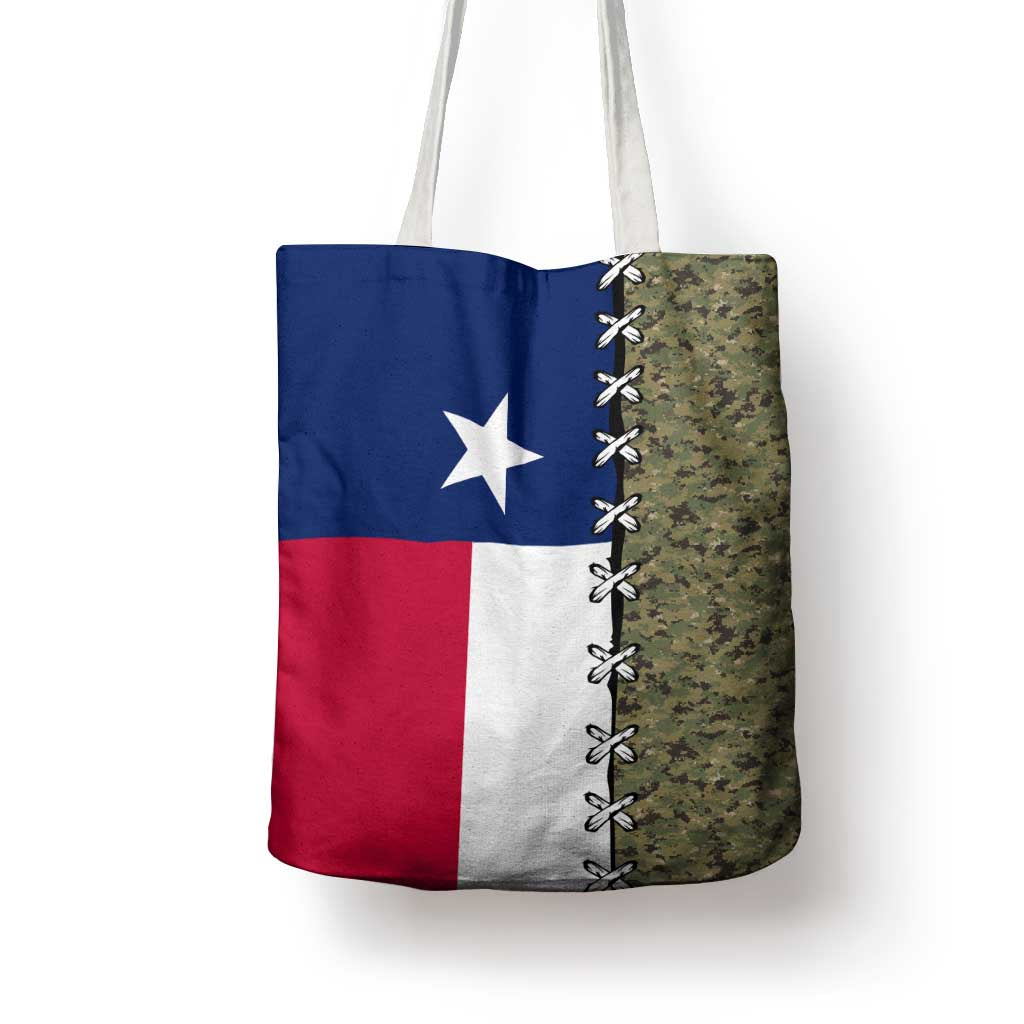 Christmas Texas Camo Tote Bag Xmas Holiday Patterns - Wonder Print Shop
