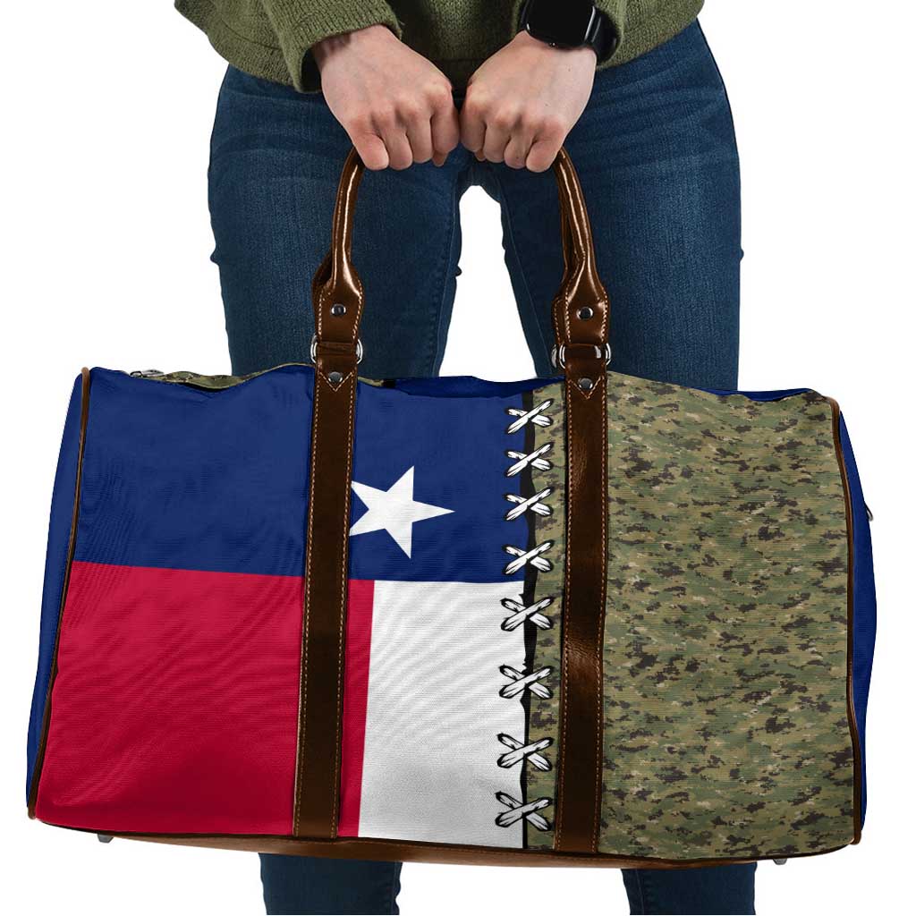 Christmas Texas Camo Travel Bag Xmas Holiday Patterns - Wonder Print Shop