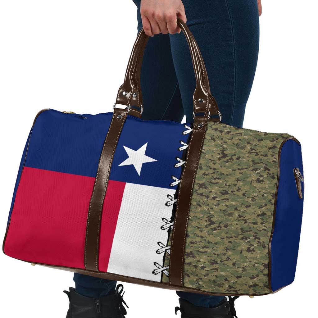 Christmas Texas Camo Travel Bag Xmas Holiday Patterns - Wonder Print Shop