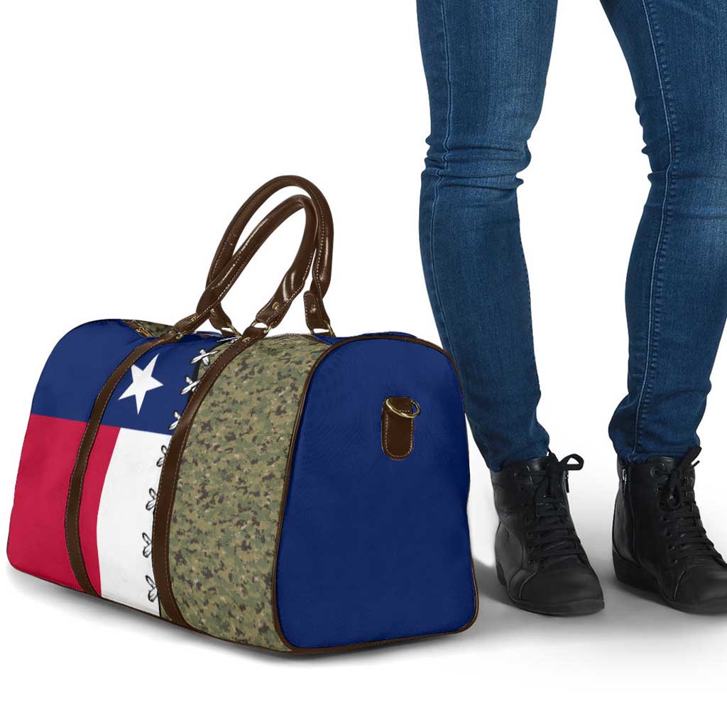 Christmas Texas Camo Travel Bag Xmas Holiday Patterns - Wonder Print Shop