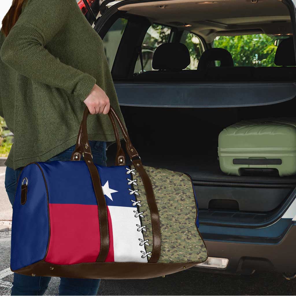 Christmas Texas Camo Travel Bag Xmas Holiday Patterns - Wonder Print Shop