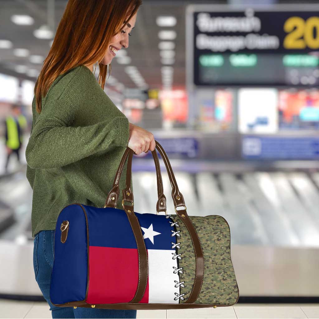 Christmas Texas Camo Travel Bag Xmas Holiday Patterns - Wonder Print Shop
