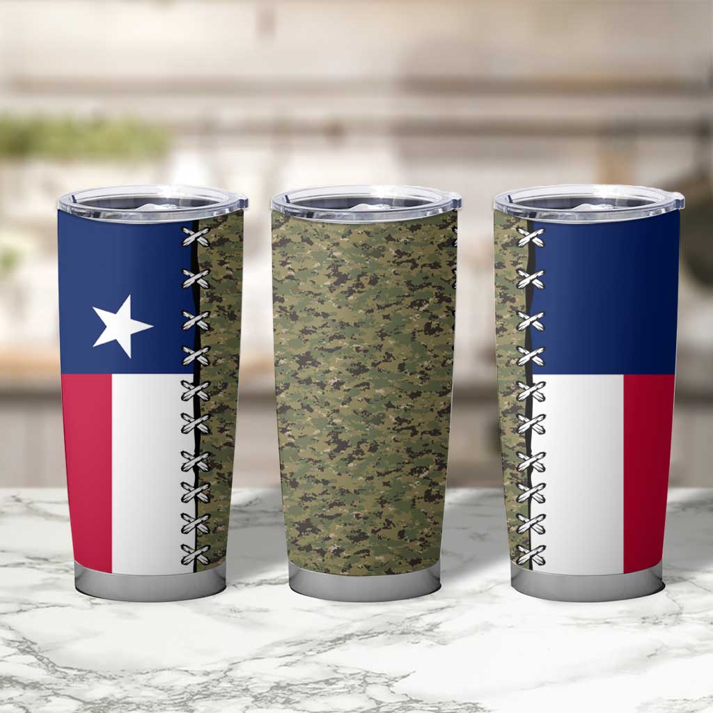 Christmas Texas Camo Tumbler Cup Xmas Holiday Patterns - Wonder Print Shop