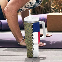 Christmas Texas Camo Tumbler With Handle Xmas Holiday Patterns - Wonder Print Shop