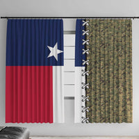 Christmas Texas Camo Window Curtain Xmas Holiday Patterns - Wonder Print Shop