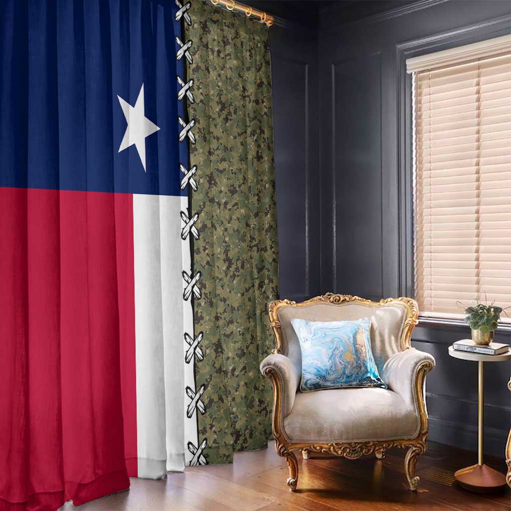 Christmas Texas Camo Window Curtain Xmas Holiday Patterns - Wonder Print Shop