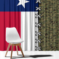 Christmas Texas Camo Window Curtain Xmas Holiday Patterns - Wonder Print Shop