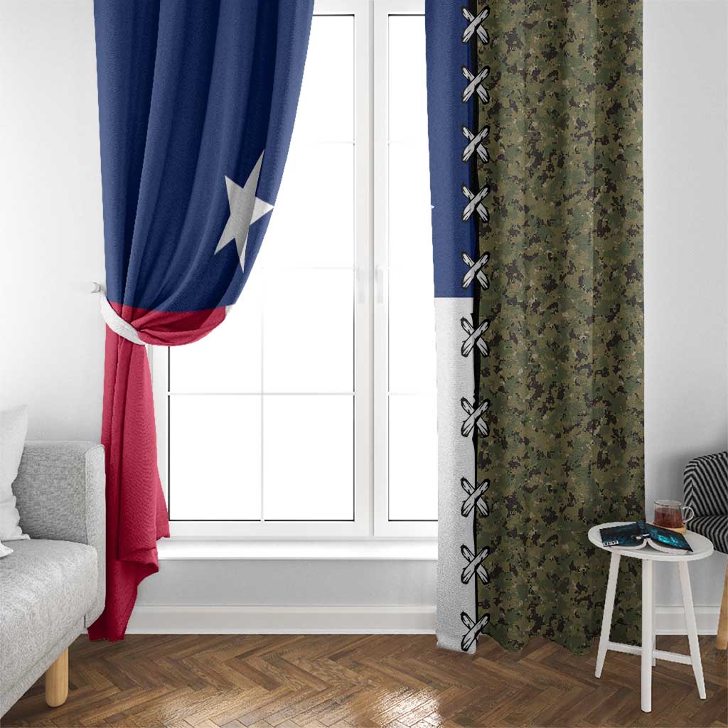 Christmas Texas Camo Window Curtain Xmas Holiday Patterns - Wonder Print Shop