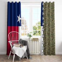 Christmas Texas Camo Window Curtain Xmas Holiday Patterns - Wonder Print Shop