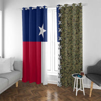 Christmas Texas Camo Window Curtain Xmas Holiday Patterns - Wonder Print Shop