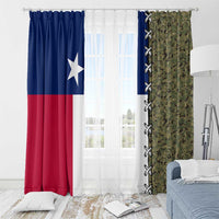 Christmas Texas Camo Window Curtain Xmas Holiday Patterns - Wonder Print Shop