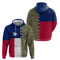 Christmas Texas Camo Zip Hoodie Xmas Holiday Patterns - Wonder Print Shop