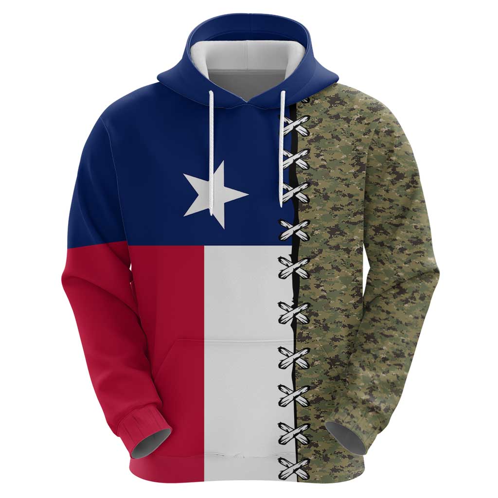 Christmas Texas Camo Zip Hoodie Xmas Holiday Patterns - Wonder Print Shop