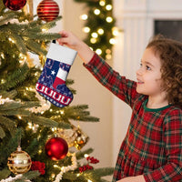 Christmas Texas Map Symbols Christmas Stocking Xmas Holiday Patterns - Wonder Print Shop