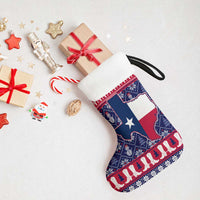 Christmas Texas Map Symbols Christmas Stocking Xmas Holiday Patterns - Wonder Print Shop