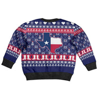 Christmas Texas Map Symbols Kid Ugly Christmas Sweater Xmas Holiday Patterns - Wonder Print Shop