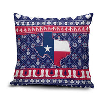 Christmas Texas Map Symbols Pillow Cover Xmas Holiday Patterns - Wonder Print Shop