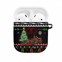 Monaco Christmas AirPods Case with Race Car Christmas Tree and Snowflake Holiday - Wonder Print Shop
