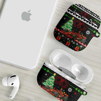 Monaco Christmas AirPods Case with Race Car Christmas Tree and Snowflake Holiday - Wonder Print Shop