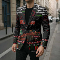 Monaco Christmas Blazer with Race Car Christmas Tree and Snowflake Holiday - Wonder Print Shop