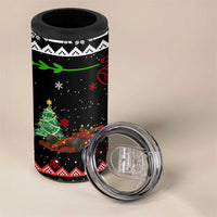 Monaco Christmas 4 in 1 Can Cooler Tumbler with Race Car Christmas Tree and Snowflake Holiday - Wonder Print Shop