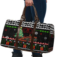 Monaco Christmas Travel Bag with Race Car Christmas Tree and Snowflake Holiday - Wonder Print Shop