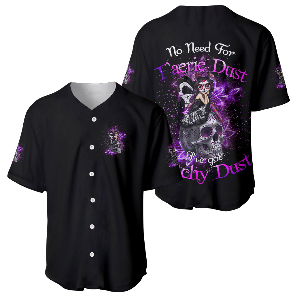 I've Got B Dust Baseball Jersey - Wonder Print Shop