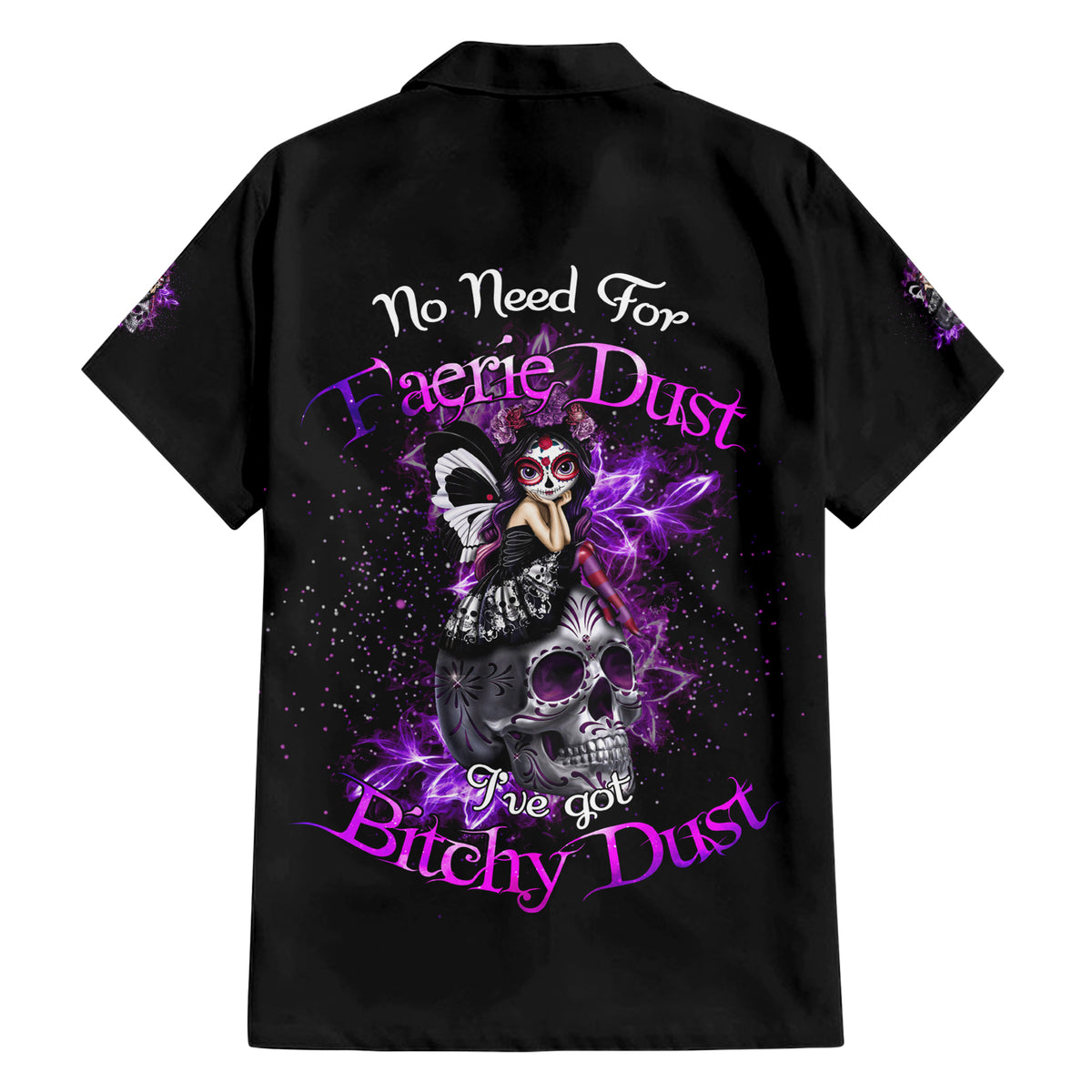 I've Got B Dust Family Matching Short Sleeve Bodycon Dress and Hawaiian Shirt - Wonder Print Shop