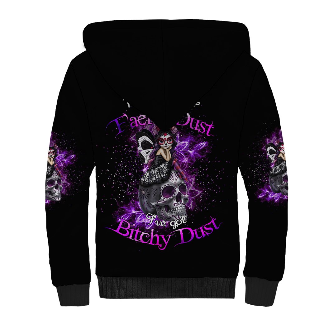 I've Got B Dust Sherpa Hoodie - Wonder Print Shop