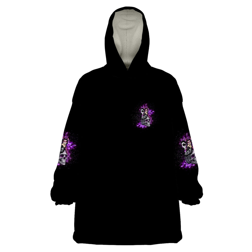 I've Got B Dust Wearable Blanket Hoodie - Wonder Print Shop