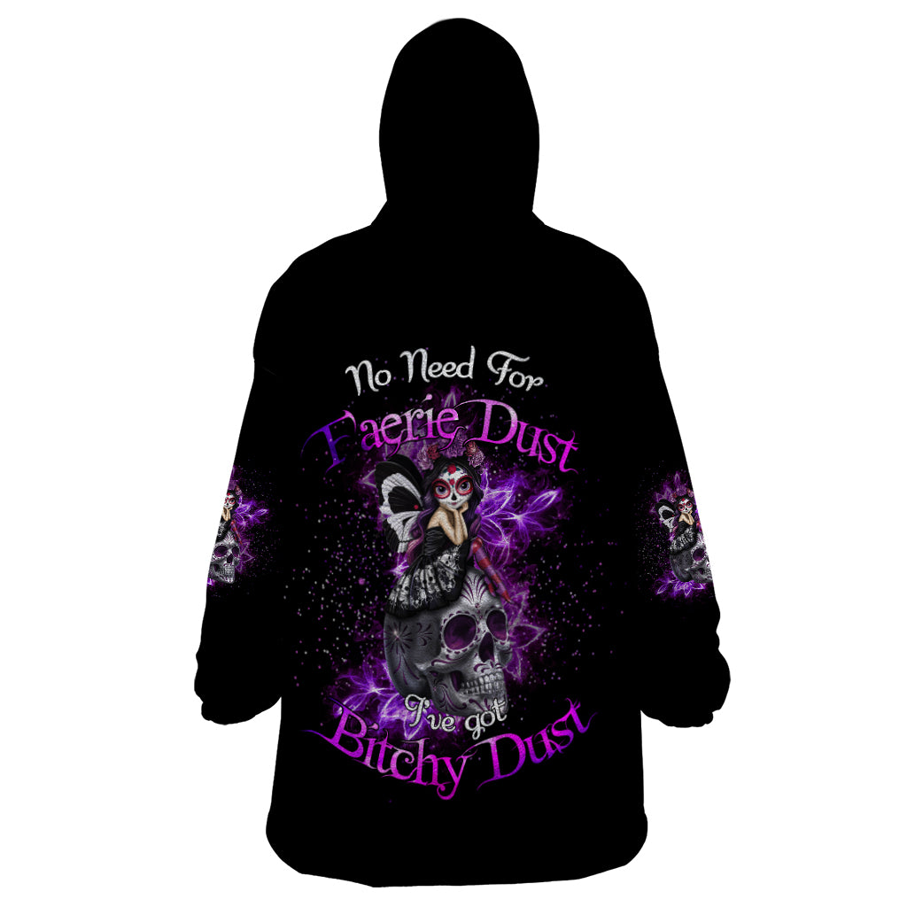 I've Got B Dust Wearable Blanket Hoodie - Wonder Print Shop