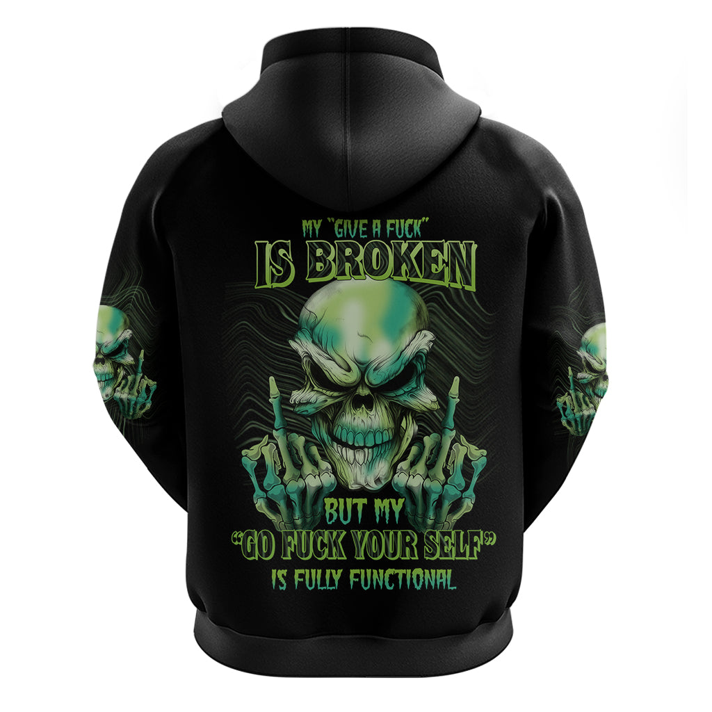 My Give A F Madly Skull Hoodie - Wonder Print Shop