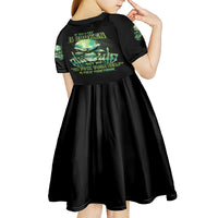 My Give A F Madly Skull Kid Short Sleeve Dress - Wonder Print Shop